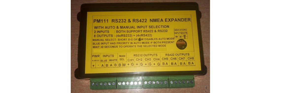 PM111 AUTOMATIC NMEA EXPANDER BUFFER SELECTOR 
